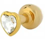 Анальные пробки золотистый