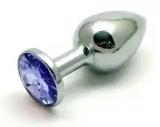 Анальные пробки серебристый