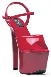 Сексуальная обувь красный