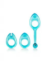 Насадки и кольца голубой