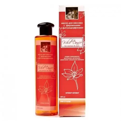 Масло для массажа с ароматом иланг-иланга Wild Dance, 250 мл photo 1