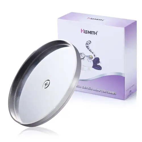 Крепление для фаллоимитаторов на присоске для секс-машин Hismith Suction Cup Adapter 4.5″ KlicLok photo 1