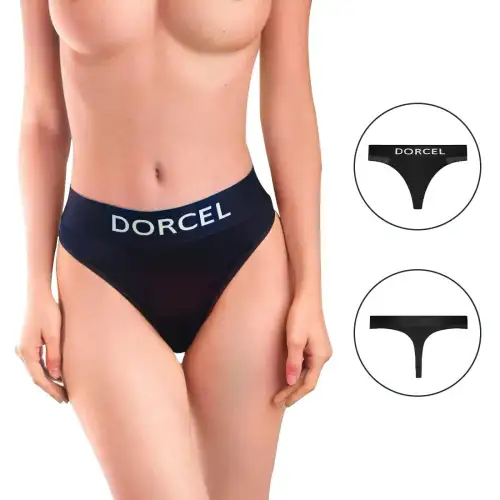 Трусики с карманом для вибратора Dorcel PANTY LOVER M photo 1