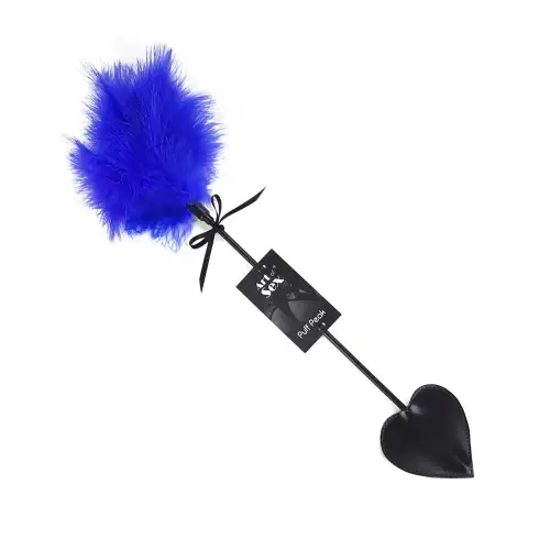 Щекоталка со шлепалкой Пика Art of Sex - Puff Peak, цвет Электрик photo 1