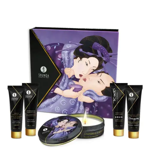 Подарочный набор Shunga GEISHAS SECRETS - Exotic Fruits: для шикарной ночи вдвоем photo 1
