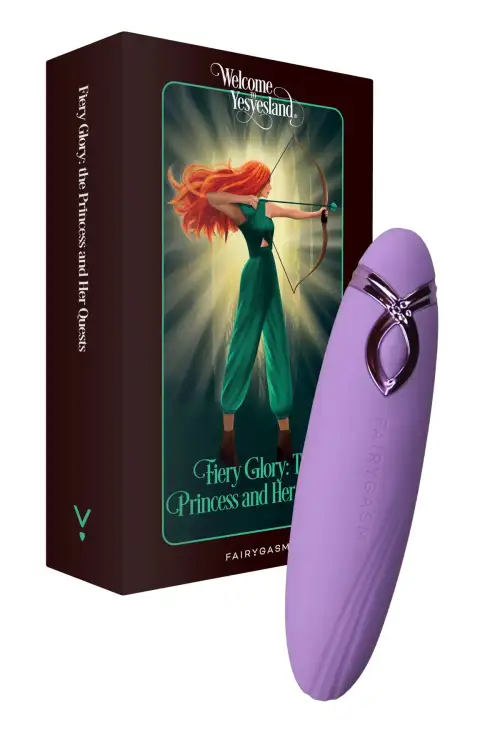 Мини-вибратор FairyGasm PleasureArrow violet photo 1