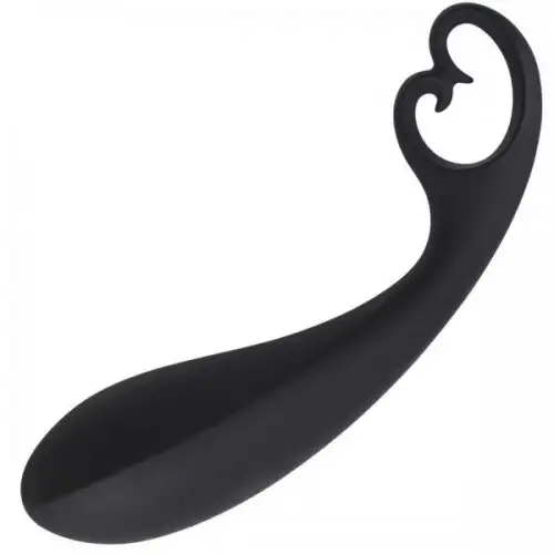Анальный стимулятор Alive Black Heart photo 1