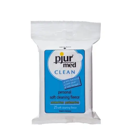 Влажные салфетки Pjur med CLEAN, 25 штук photo 1