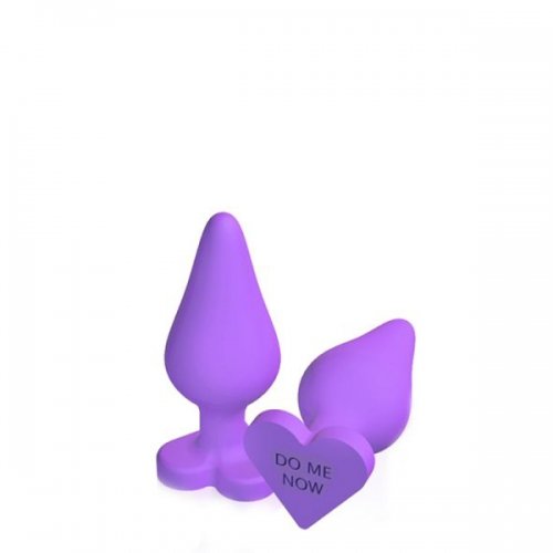 Анальная пробка NAUGHTY CANDY HEART - DO ME NOW photo 1