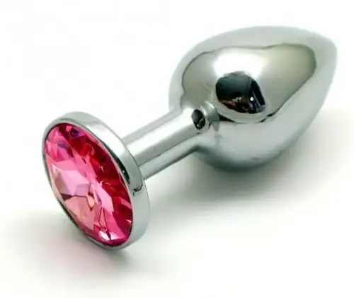 Анальная пробка SWAROVSKI RED S photo 1