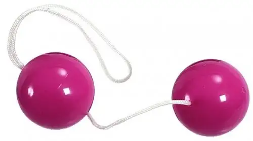 Вагинальные шарики NEON COLOURED ORGASAM BALLS PURPLE photo 1