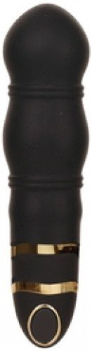 Вибромассажер PURRFECT SILICONE VIBRATOR 4INCH, черный photo 1