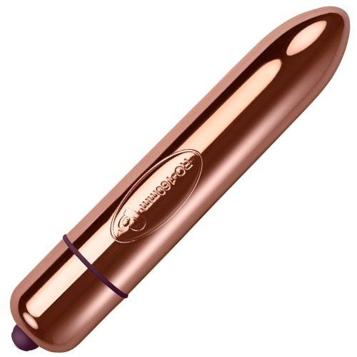 Вибратор Rocks Off RO-160mm 10 Rose Gold photo 1