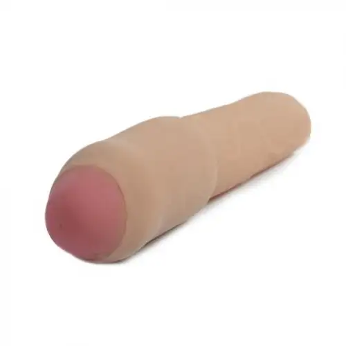 Насадка для увеличения члена CyberSkin 3 Xtra Thick Uncut Penis Extension, + 7,5 см photo 1