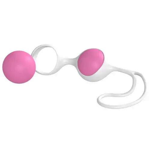Вагинальные шарики Minx Discretion Love Balls White Pink OS photo 1