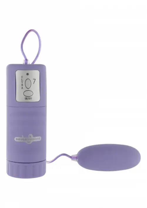 Виброяйцо с 7 скоростями и выносным пультом Ultra Seven Bullet Vibrating photo 1