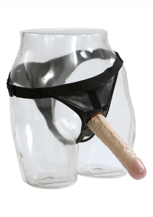 Набор из трусиков и насадки Vac-U-Lock 8 Classic Dong Ultra harness 20х4.5 см. photo 1