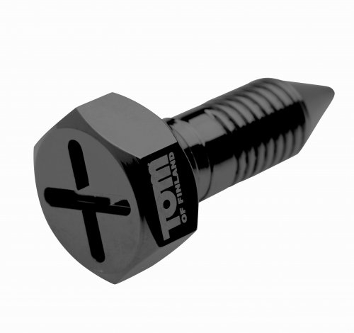 Украшение для сосков-Tom of Finland Screw U II Magnetic Nipple Clamps photo 1