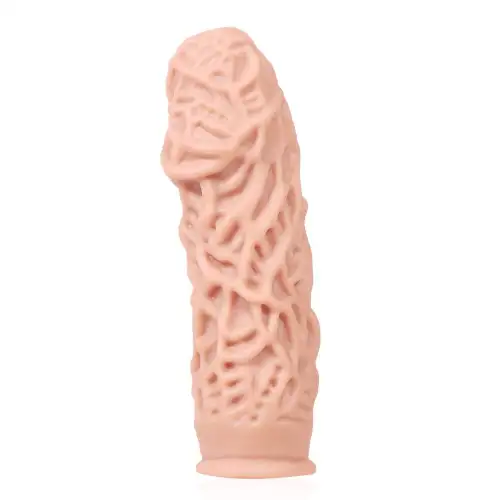 Насадка на член Kokos Extreme Sleeve ES.12 размер M, утолщающая, стимулирующий рельеф photo 1