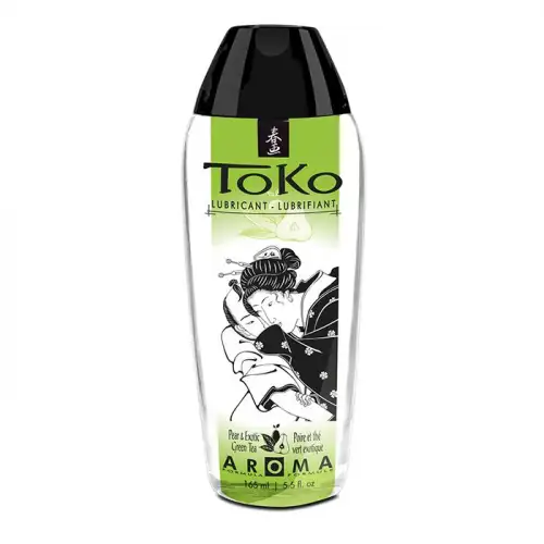 Лубрикант на водной основе Shunga Toko AROMA - Pear & Exotic Green Tea (165 мл)  photo 1