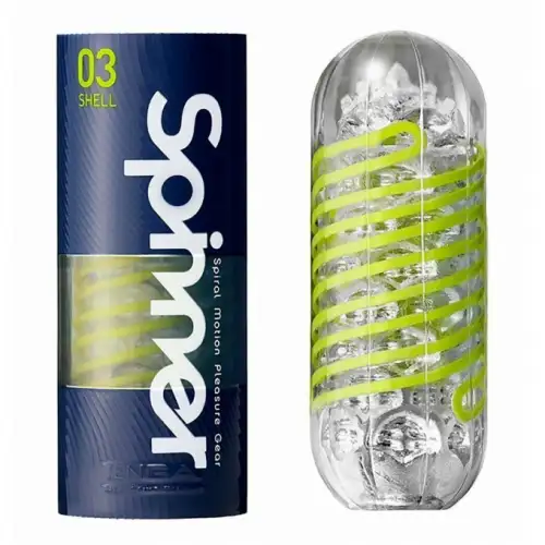 Tenga Spinner Masturbator Shell спиральный мастурбатор,13х4.5 см photo 1