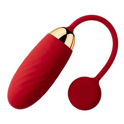 Svakom Ella Vibrating Egg Red виброяйцо, 21.5х3.3 см photo 1