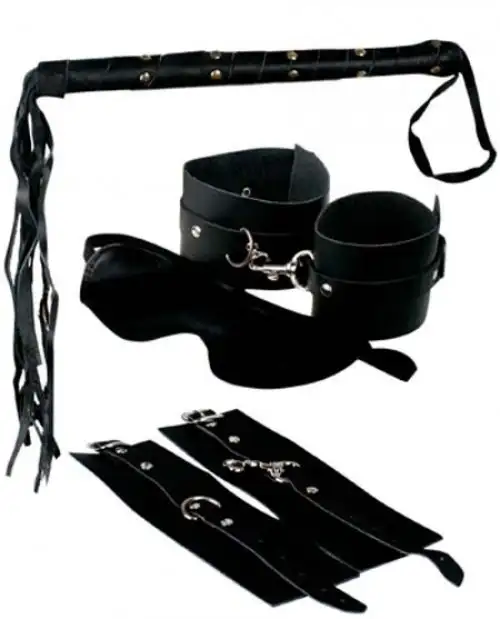 Набор PREMIUM LEATHER BONDAGE KIT photo 1