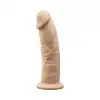 Фаллоимитатор с вибрацией SilexD Henry Vibro Flesh (MODEL 2 size 7in) + LRS, диаметр 4,4 см photo 2
