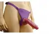 Страпон TLC® Bree Olson Glitter Glam Strap-On Harness and Dong,13х4,1 см photo 2