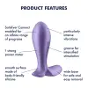 Анальная смарт-пробка с вибрацией Satisfyer Intensity Plug Purple photo 6