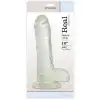 Фаллоимитатор Real Rapture прозрачный, 25,5 см photo 2