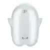 Вакуумный клиторальный стимулятор с вибрацией Satisfyer Glowing Ghost White photo 5