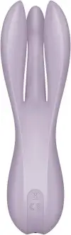 Клиторальный вибратор Satisfyer Threesome 2 Violet, 3 гибких пальчика, 3 мотора photo 5