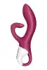 Вибратор кролик с тройным отростком Satisfyer Embrace me Berry, 2 мотора, диаметр 3,6 см photo 2