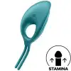 Эрекционное виброкольцо лассо Satisfyer Swordsman Green, крепкая фиксация, 10 режимов, мощный мотор photo 2