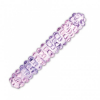Фаллоимитатор Glas Purple Rose Nubby Glass Dildo photo 2