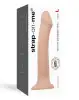 Насадка для страпона Strap-On-Me Dual Density Dildo Flesh L, диаметр 3,7см, двухслойная, гибкая photo 4