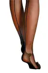 Чулки Anne Dales FLORA T3 Black photo 2