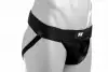 Tom of Finland Leather Jock Strap - трусы мужские photo 3