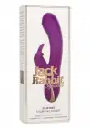 CalExotic Jack Rabbit Signature Silicone Thumping Rabbit -вибратор кролик, 10,25х3,25 см photo 8