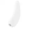Вакуумный клиторальный стимулятор Satisfyer Curvy 2+ White photo 4