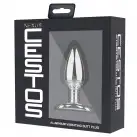 Алюминиевая анальная пробка с вибрацией и дистанционным управлением Nexus Cestos photo 5