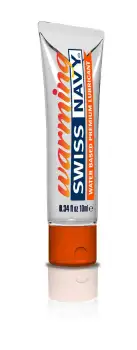 Разогревающий лубрикант на водной основе Swiss Navy Warming 10 мл photo 1