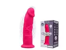 Фаллоимитатор с вибрацией SilexD Henry Vibro Pink (MODEL 2 size 7in), двухслойный, диаметр 4,4 см photo 1