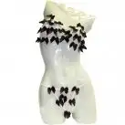 Комплект сексуального нижнего белья с бантиками photo 1