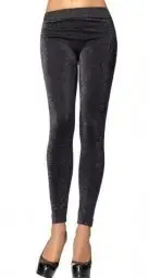 Леггинсы Lurex BLACK/GOLD photo 2