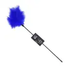 Щекоталка синяя Art of Sex - Feather Paddle, перо молодого индюка photo 1