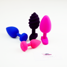 Большая анальная пробка с вибрацией Gplug Ocean Blue  photo 6