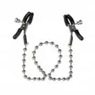 Зажимы для сосков Nipple Clamps Silver Beaded photo 1