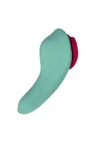 Вибратор в трусики FairyGasm HeartGem green, на магните, пульт ДУ photo 6